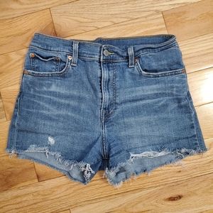 Cut Off Levi's Jean Shorts